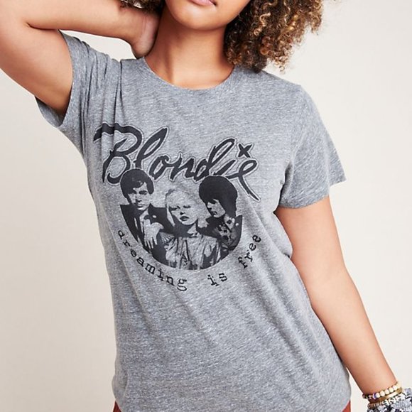 New Anthropologie Letluv Graphic Blonde 